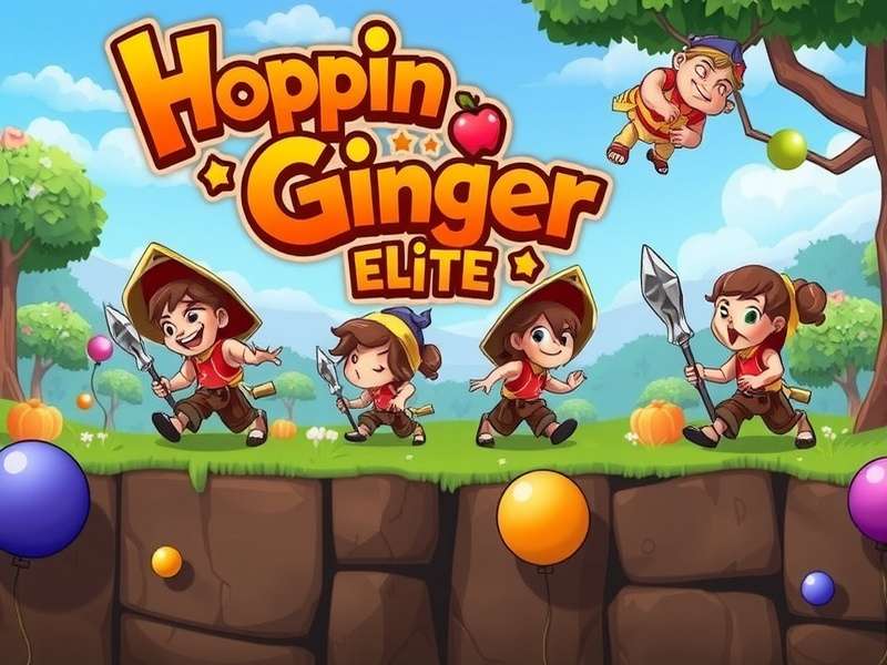 Hoppin Ginger Elite Gameplay Screenshot